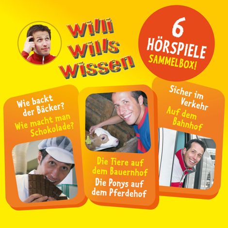 Hörbüch “Willi wills wissen, Sammelbox 1: Folgen 1-3 – Florian Fickel, Jessica Sabbasch”