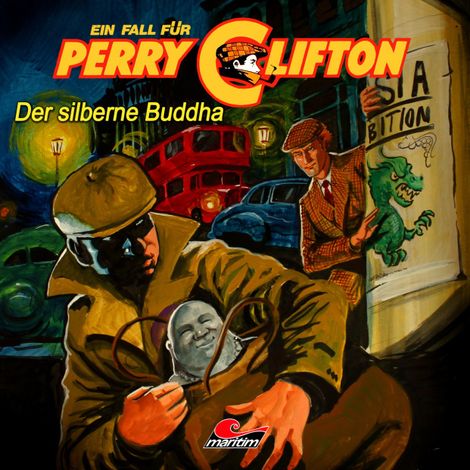 Hörbüch “Perry Clifton, Der silberne Buddha – Wolfgang Ecke”