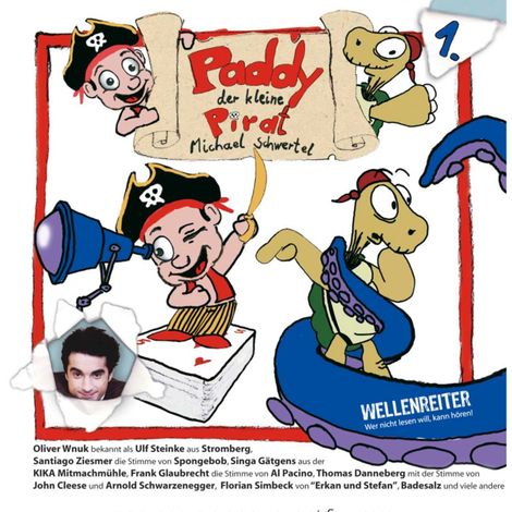 Hörbüch “Paddy, der kleine Pirat – Michael Schwertel”