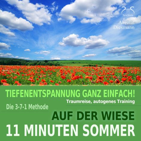 Hörbüch “11 Minuten Sommer - Tiefenentspannung ganz einfach! Auf der Wiese - Traumreise, Autogenes Training - mit der 3-7-1 Methode - mit Naturklängen und Entspannungsmusik 432 Hz – Franziska Diesmann, Torsten Abrolat”