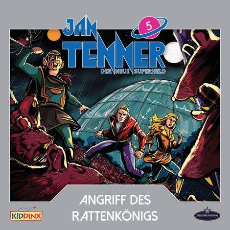 Hörbüch “Jan Tenner, Der neue Superheld, Folge 5: Angriff des Rattenkönigs – Kevin Hayes”