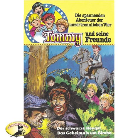Hörbüch “Tommy und seine Freunde, Folge 2: Der schwarze Hengst / Das Geheimnis um Bimbo – Gören Stendal”