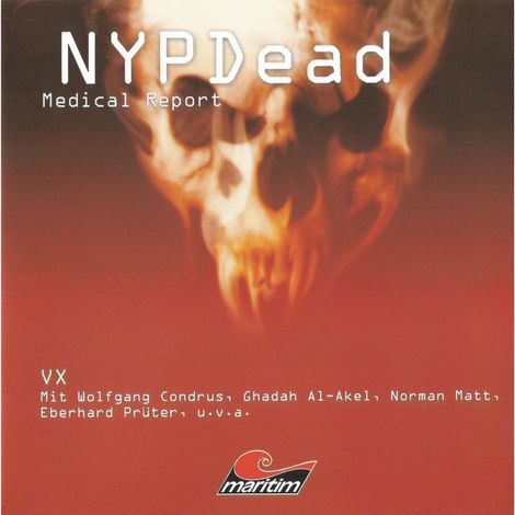 Hörbüch “NYPDead - Medical Report, Folge 5: VX – Andreas Masuth”