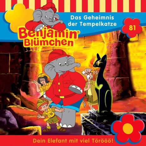 Hörbüch “Benjamin Blümchen, Folge 81: Das Geheimnis der Tempelkatze – Ulli Herzog”