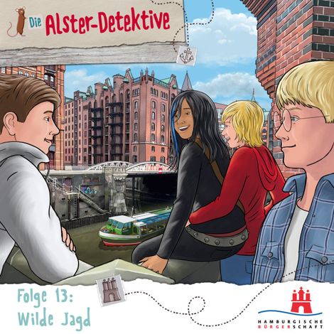 Hörbüch “Die Alster-Detektive, Folge 13: Wilde Jagd – Arne Gedigk, Katrin Wiegand, Kai Schwind”