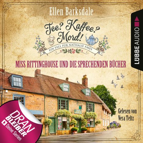 Hörbüch “Miss Rittinghouse und die sprechenden Bücher - Nathalie Ames ermittelt - Tee? Kaffee? Mord!, Folge 13 (Ungekürzt) – Ellen Barksdale”