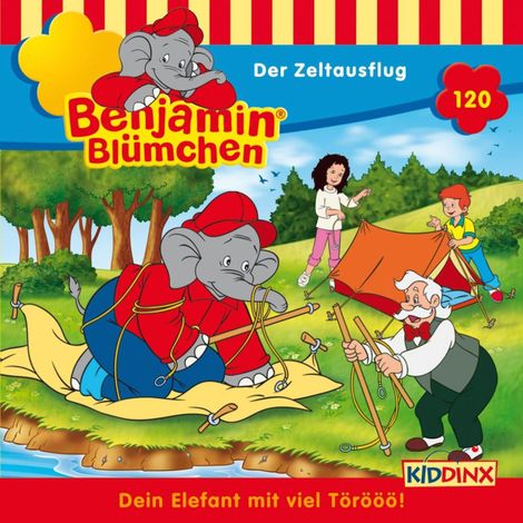 Hörbüch “Benjamin Blümchen, Folge 120: Der Zeltausflug – Vincent Andreas”