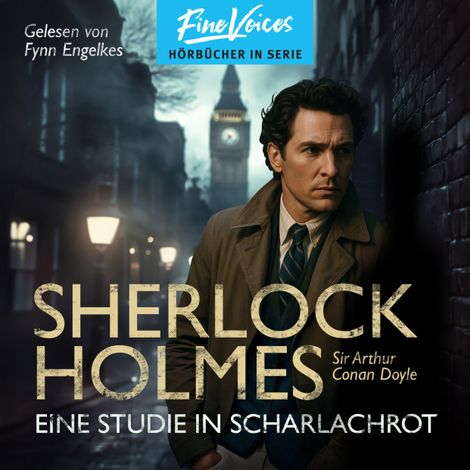 Hörbüch “Eine Studie in Scharlachrot - Sherlock Holmes, Band 1 (ungekürzt) – Sir Arthur Conan Doyle”