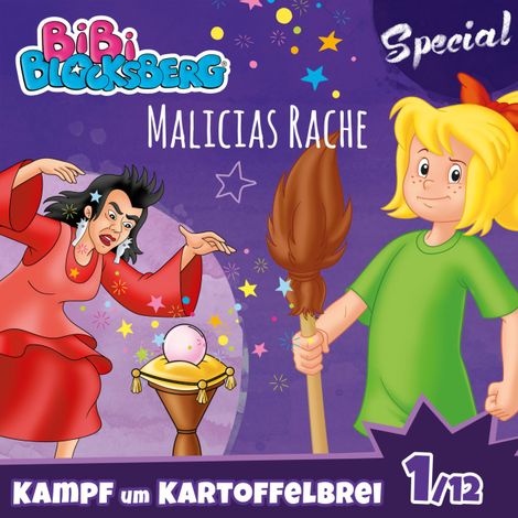 Hörbüch “Bibi Blocksberg, Kampf um Kartoffelbrei (Special), Teil 1: Malicias Rache – Stephan Gürtler”