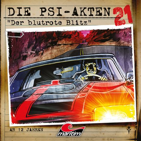 Hörbüch “Die PSI-Akten, Folge 21: Der blutrote Blitz – Markus Duschek”