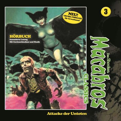 Hörbüch “Macabros - Classics, Folge 3: Attacke der Untoten – Dan Shocker”