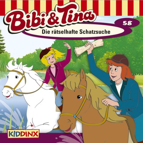 Hörbüch “Bibi & Tina, Folge 58: Die rätselhafte Schatzsuche – Markus Dittrich”