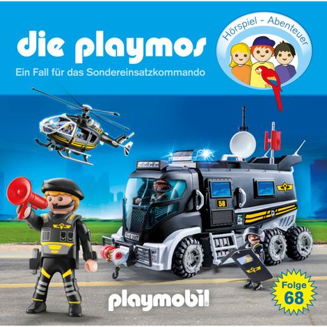 Hörbüch “Die Playmos, Folge 68: Ein Fall für das Sondereinsatzkommando – Simon X. Rost & Florian Fickel”