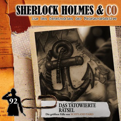 Hörbüch “Sherlock Holmes & Co, Folge 92: Das tätowierte Rätsel (ungekürzt) – Markus Duschek”
