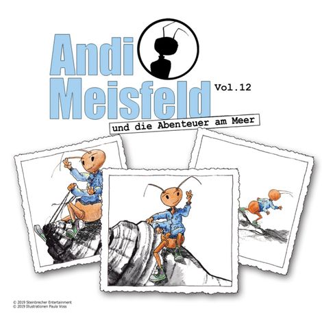 Hörbüch “Andi Meisfeld, Folge 12: Andi Meisfeld und die Abenteuer am Meer – Tom Steinbrecher”