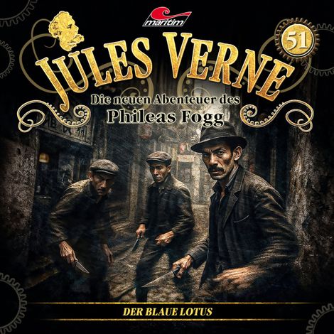 Hörbüch “Jules Verne, Die neuen Abenteuer des Phileas Fogg, Folge 51: Der Blaue Lotus (ungekürzt) – Marc Freund”