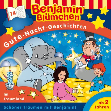Hörbüch “Benjamin Blümchen, Gute-Nacht-Geschichten, Folge 14: Im Traumland – Vincent Andreas”