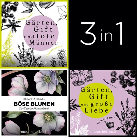 Hörbüch “Große Gartenkrimi-Reihe - Drei herrlich böse Krimibände von Klaudia Blasl - Große Gartenkrimi-Reihe (Ungekürzt) – Klaudia Blasl”