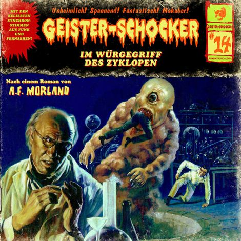 Hörbüch “Geister-Schocker, Folge 14: Der Würgegriff des Zyklopen – A. F. Morland”