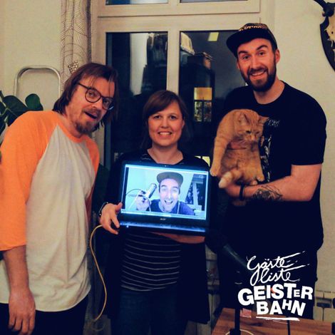 Hörbüch “Gästeliste Geisterbahn, Folge 50: Jubiläumsbahn – Nilz, Herm, Donnie”