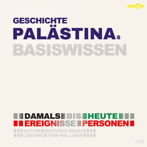Hörbüch “Geschichte Palästinas - Damals bis heute. Ereignisse, Personen, Zusammenhänge - Basiswissen (ungekürzt) – Bert Alexander Petzold”