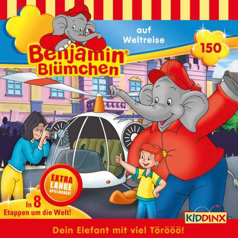 Hörbüch “Benjamin Blümchen, Folge 150: Benjamin auf Weltreise – Vincent Andreas”