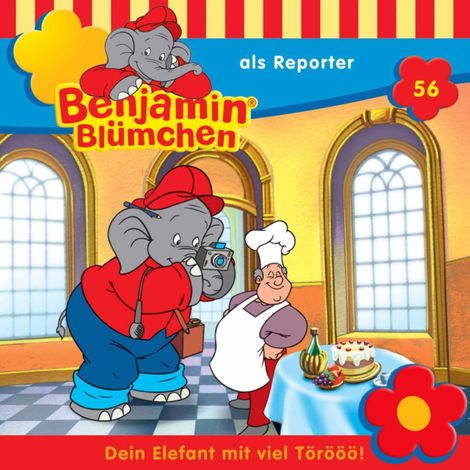 Hörbüch “Benjamin Blümchen, Folge 56: Benjamin als Reporter – Elfie Donnelly”