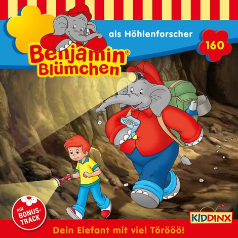 Hörbüch “Benjamin Blümchen, Folge 160: als Höhlenforscher – Vincent Andreas”