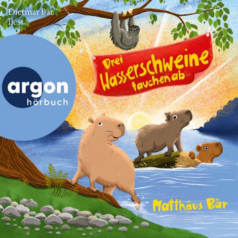 Hörbüch “Drei Wasserschweine tauchen ab - Die Wasserschwein-Reihe, Band 3 (Ungekürzte Lesung) – Matthäus Bär”