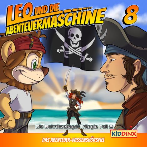 Hörbüch “Leo und die Abenteuermaschine, Folge 8: Eine Schnitzeljagd durch Raum und Zeit, Teil 2 – Matthias Arnold”