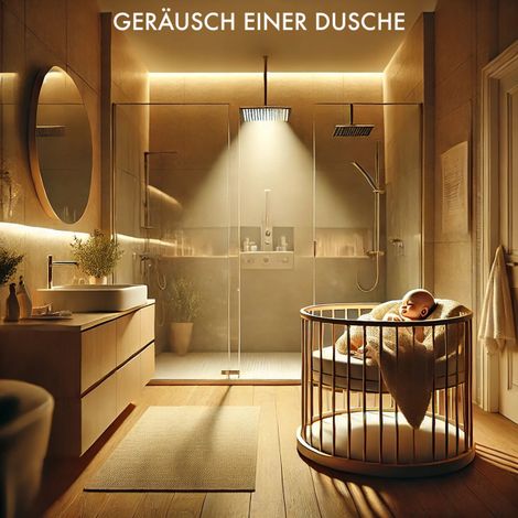 Hörbüch “Baby Sleep Sound Edition, Folge 10: Geräusch einer Dusche – Jolma ASMR Hörkino”