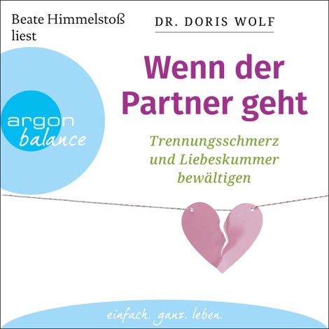 Hörbüch “Wenn der Partner geht - Trennungsschmerz und Liebeskummer bewältigen (Ungekürzte Lesung) – Doris Wolf”