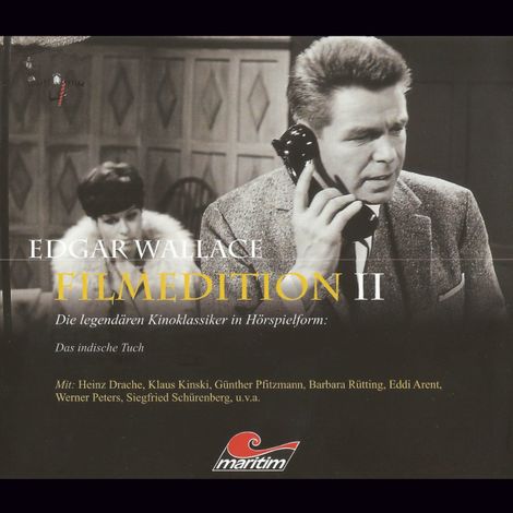 Hörbüch “Edgar Wallace - Filmedition, Folge 5: Das indische Tuch – Edgar Wallace, Harald Giertz-Petersson, Johannes Kaimehr ansehen”