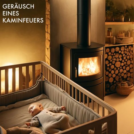 Hörbüch “Baby Sleep Sound Edition, Folge 5: Geräusch von Kaminfeuer – Jolma ASMR Hörkino”