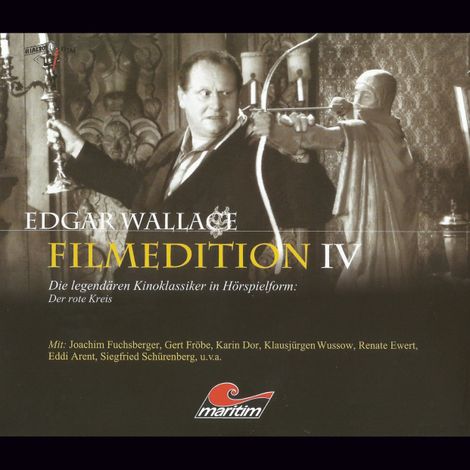 Hörbüch “Edgar Wallace - Filmedition, Folge 10: Der rote Kreis – Trygve Larsen, Edgar Wallace”
