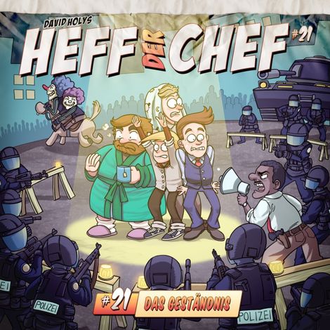 Hörbüch “Heff der Chef, Folge 21: Das Geständnis – Manuel Diemand”