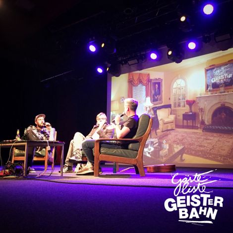 Hörbüch “Gästeliste Geisterbahn, Folge 43: Live #8 Die Gala – Nilz, Herm, Donnie”