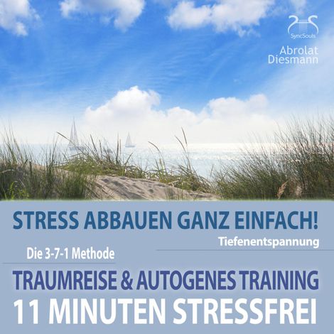 Hörbüch “11 Minuten Stressfrei - Stress abbauen ganz einfach! Traumreise ans Meer & Autogenes Training - Tiefenentspannung – Franziska Diesmann, Torsten Abrolat”