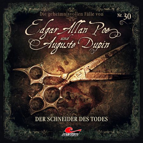 Hörbüch “Edgar Allan Poe & Auguste Dupin, Folge 30: Der Schneider des Todes (ungekürzt) – Markus Duschek”