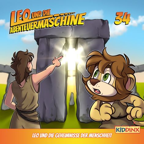 Hörbüch “Leo und die Abenteuermaschine, Folge 34: Leo und die Geheimnisse der Menschheit – Matthias Arnold”