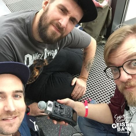 Hörbüch “Gästeliste Geisterbahn, Folge 35: Transkrepieren – Nilz, Herm, Donnie”