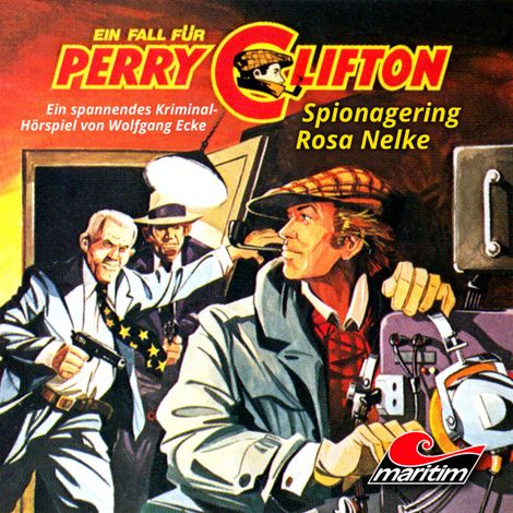 Hörbüch “Perry Clifton, Folge 2: Spionagering Rosa Nelke – Wolfgang Ecke”