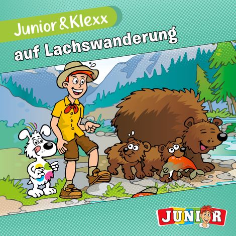 Hörbüch “Junior & Klexx, Band 4: Junior & Klexx auf Lachswanderung – Tina Fritzsche”