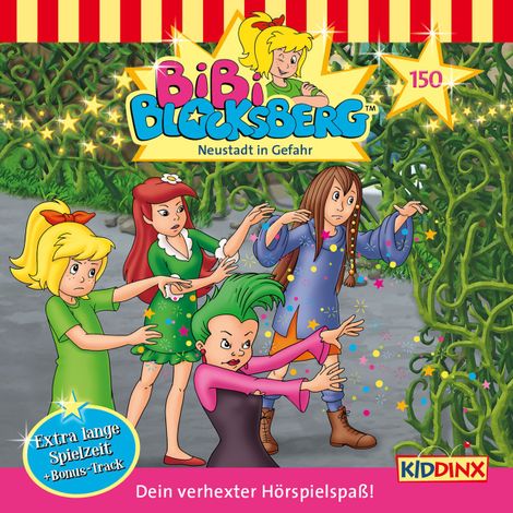 Hörbüch “Bibi Blocksberg, Folge 150: Neustadt in Gefahr – Klaus-P. Weigand”