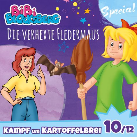 Hörbüch “Bibi Blocksberg, Kampf um Kartoffelbrei (Special), Teil 10: Die verhexte Fledermaus – Stephan Gürtler”