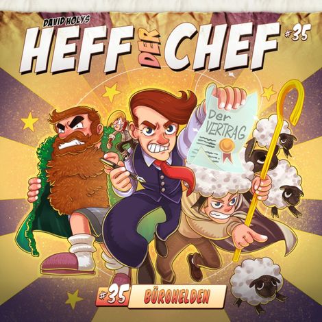 Hörbüch “Heff der Chef, Folge 35: Bürohelden – Aikaterini Maria Schlösser”