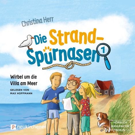 Hörbüch “Wirbel um die Villa am Meer - Die Strandspürnasen, Band 1 (ungekürzt) – Christina Herr”