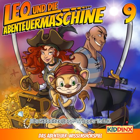 Hörbüch “Leo und die Abenteuermaschine, Folge 9: Eine Schnitzeljagd durch Raum und Zeit, Teil 3 – Matthias Arnold”