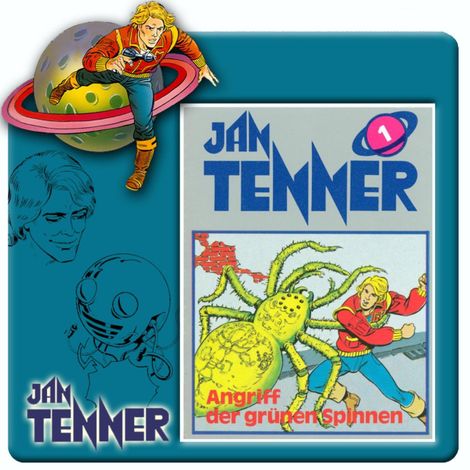 Hörbüch “Jan Tenner, Folge 1: Angriff der grünen Spinnen – Dick Farlow”