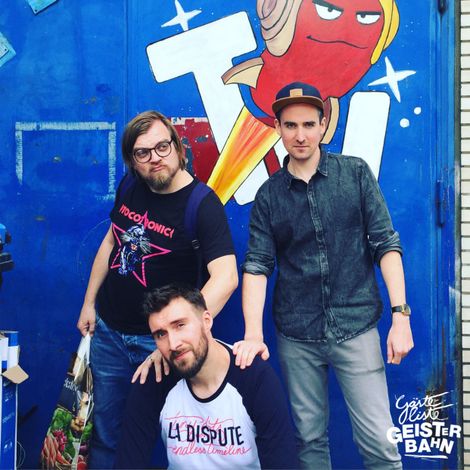 Hörbüch “Gästeliste Geisterbahn, Folge 29: GäliGeiba bei den Rocket Beans – Nilz, Herm, Donnie”